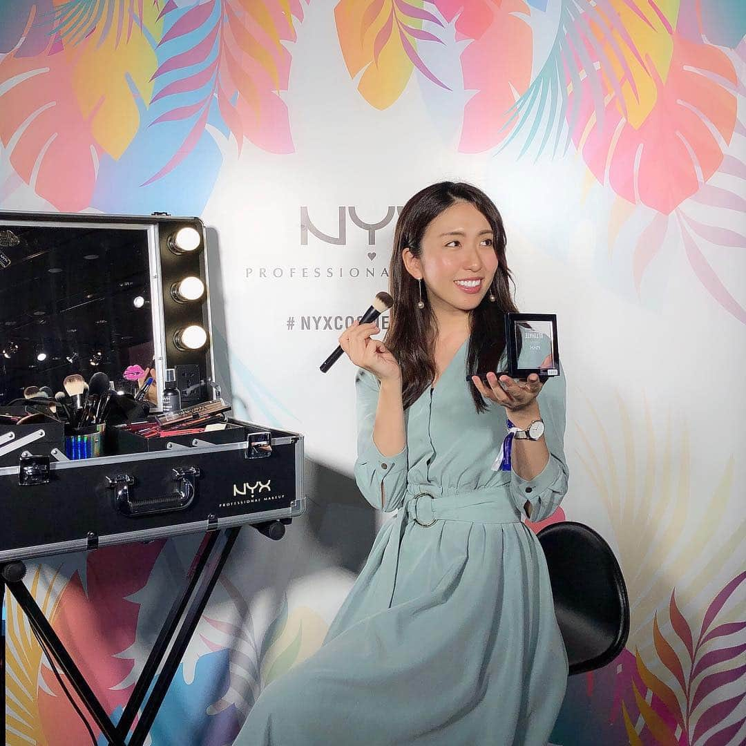 mimiさんのインスタグラム写真 - (mimiInstagram)「NYXのコスメ 全然崩れないみたいっ😳💗 ・ #nyx #nyxcosmeticsjp #beautycontokyo #mimi美容 #美容マニア #インフルエンサー」6月15日 13時29分 - chan.mi3