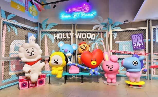 BT21 Stars of tomorrow, UNIVERSTAR!のインスタグラム