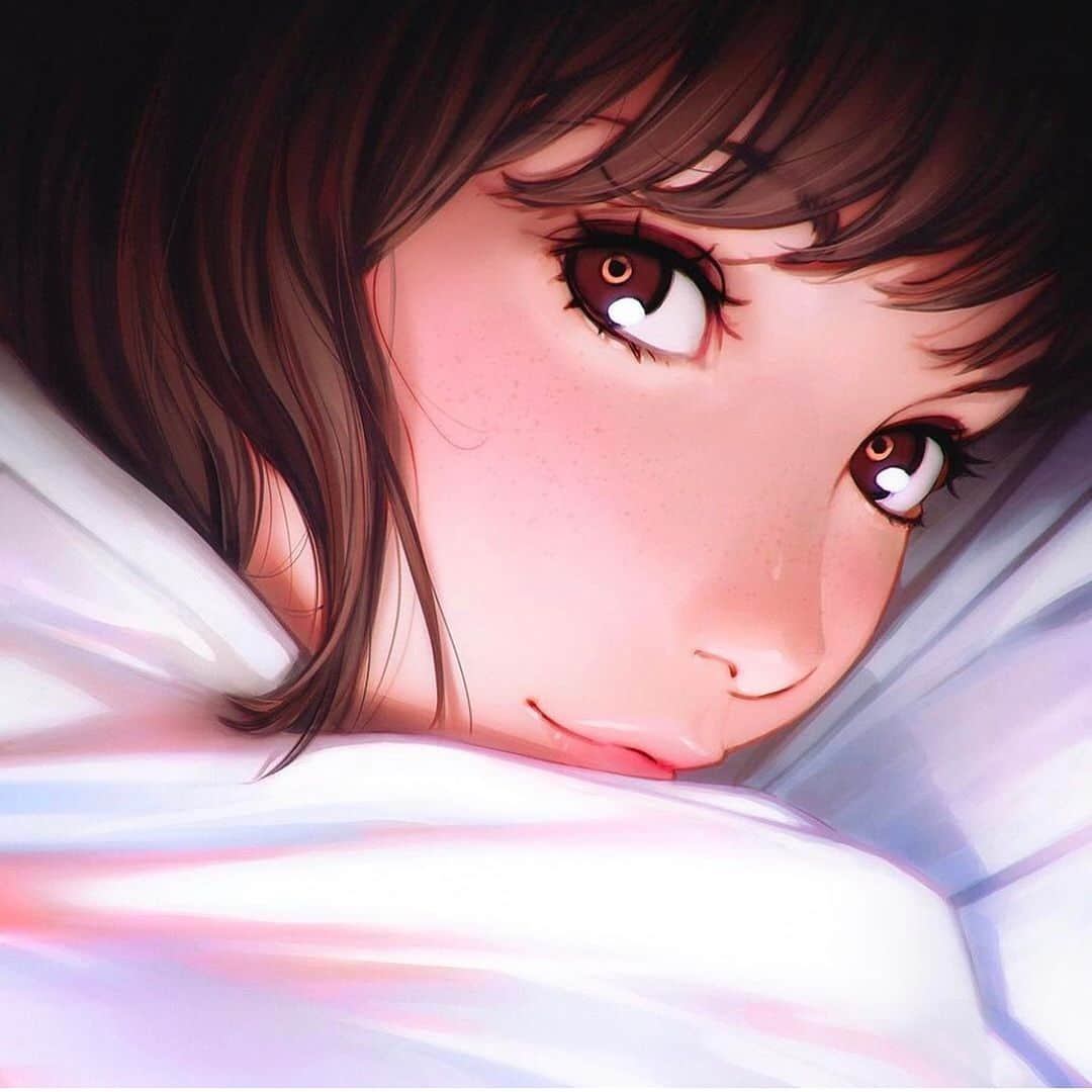 イリヤ・クブシノブ さんのインスタグラム写真 - (イリヤ・クブシノブ Instagram)「Sleep Well [2017]」6月15日 6時30分 - kuvshinov_ilya