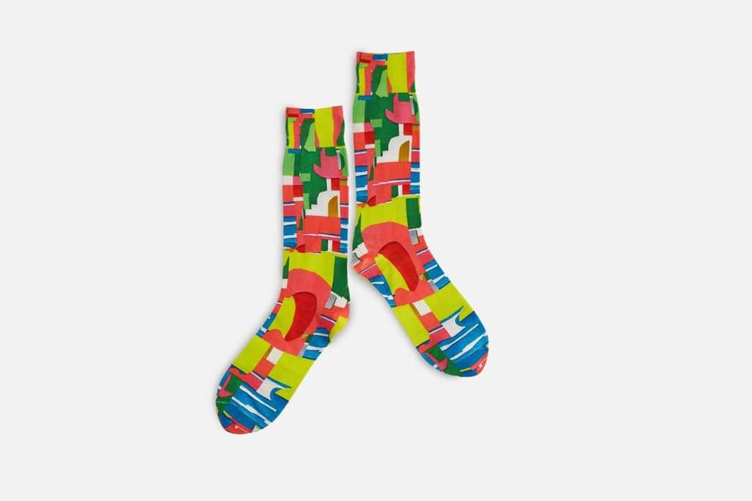 靴下屋公式アカウント（tabio）さんのインスタグラム写真 - (靴下屋公式アカウント（tabio）Instagram)「. TabioARTS×大竹 伸朗 . #TabioARTS #socks #靴下 #fashion #instafashion #sockswag #sockstagram #置き画くら部 #tabio_official #大竹伸朗 #shinroohtake」6月15日 7時47分 - tabio.jp