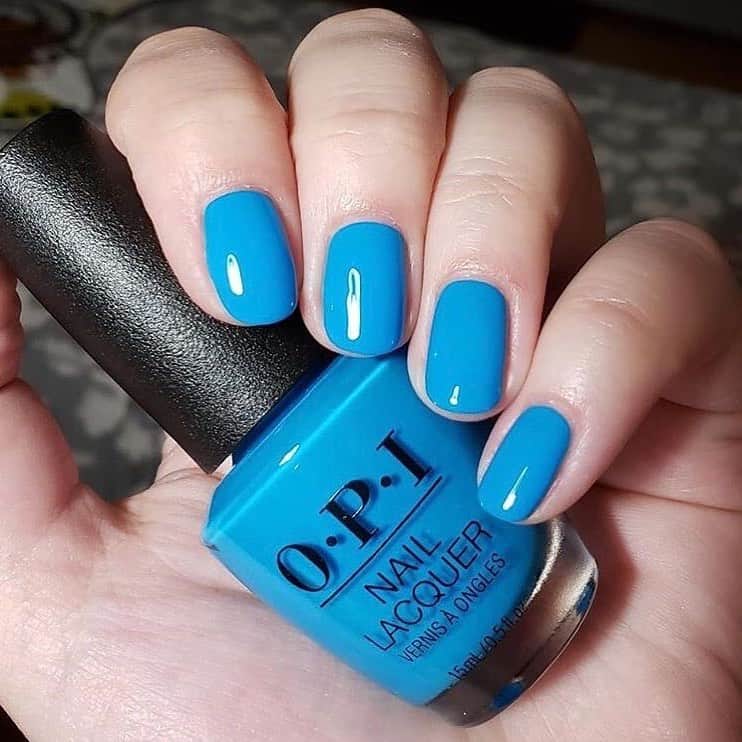 OPIさんのインスタグラム写真 - (OPIInstagram)「Have you tried #MusicIsMyMuse from our #OPINeons collection? This electric blue shade is perfect for any occasion. #ColorIsTheAnswer @paintthosepiggies #OPIObsessed⠀⠀ ⠀⠀ #Bluenails #notd #nails #Friday #blue #nailpolish #beauty #manicure #style #cute #instagood #nailstagram」6月15日 8時01分 - opi
