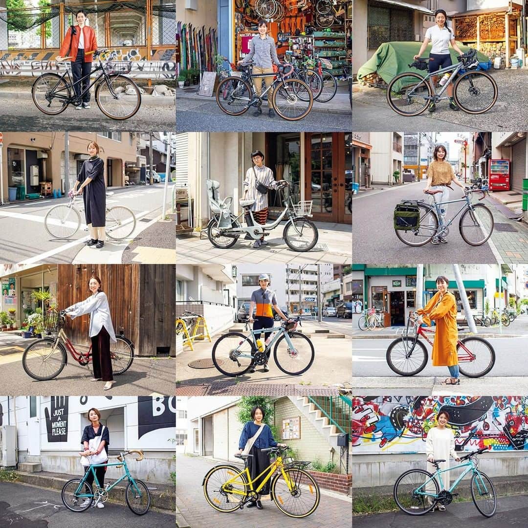 ブルータスさんのインスタグラム写真 - (ブルータスInstagram)「【名古屋★発売中】坂道が少なく道が広い名古屋は自転車の街。洒落た自転車をよく目にするなと思ったら、乗ってる女性も素敵だったので思わずパチリ。 #ブルータス  #brutus  #名古屋の正解  #名古屋 #自転車 #自転車女子 #美女」6月15日 9時00分 - brutusmag