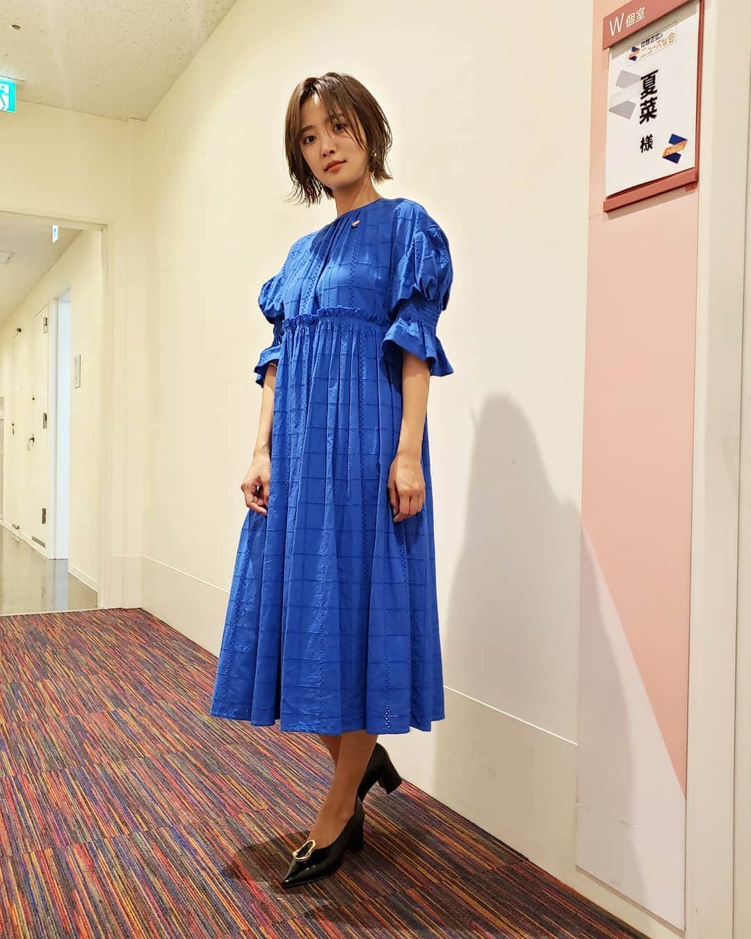 夏菜さんのインスタグラム写真 - (夏菜Instagram)「テレビ朝日 ｢中居正広のニュースな会｣  6月15日（土）12:00～12:56 放送です🗞️ ご覧くださいませ(*^^*) *** Dress:@rekisami Shoes:@randa_pic Stylist:@erica_mimura」6月15日 9時13分 - natsuna_official