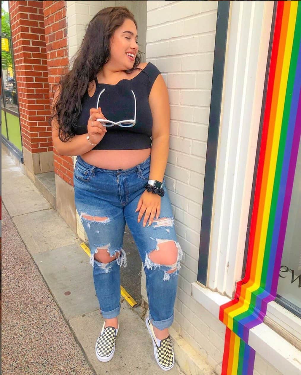 American Eagleさんのインスタグラム写真 - (American EagleInstagram)「“June is PRIDE MONTH! 🏳️‍🌈 Lets #celebratepride not only this month, but all year round” - @emma.loney. Share your #pride vibes with #AExME @americaneagle for your chance to be featured #rg」6月15日 10時09分 - americaneagle