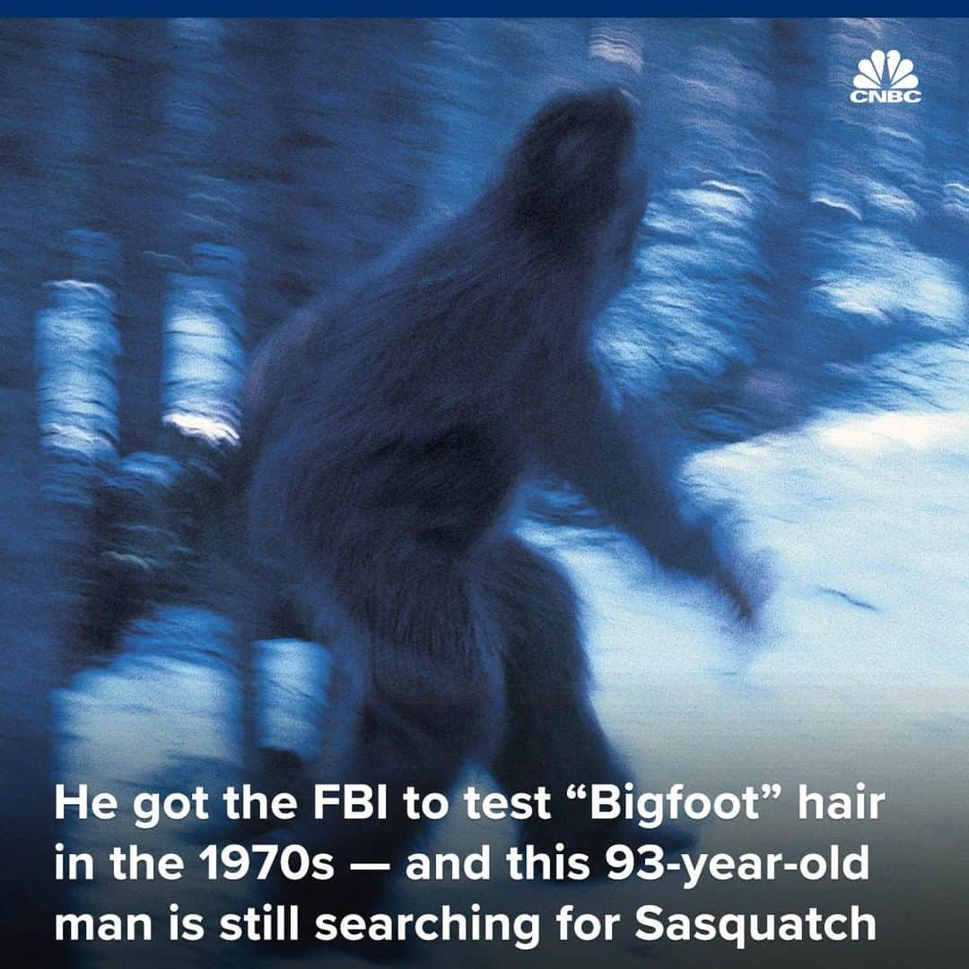 CNBCさんのインスタグラム写真 - (CNBCInstagram)「In 1976, Peter Byrne’s intent on proving the existence of the mythical creature known as Bigfoot got the FBI to test hair and tissue samples that he believed might help his case, according to newly released records.⠀ ⠀ The FBI concluded that the sample came from a member of the “deer family.” ⠀ ⠀ On Wednesday, the same man who spurred that analysis, now 93-year-old Byrne, told CNBC that he still hasn’t given up hope of proving that Bigfoot is a real — if exceedingly rare — creature⠀ ⠀ .For more details, click on our link in our bio.⠀ *⠀ *⠀ *⠀ *⠀ *⠀ *⠀ *⠀ *⠀ #bigfoot #sasquatch #mystery #fbi #test #animal #creature #nature #mothernature #cnbc #cnbcbusiness #business #mythical #records ⠀」6月15日 11時00分 - cnbc