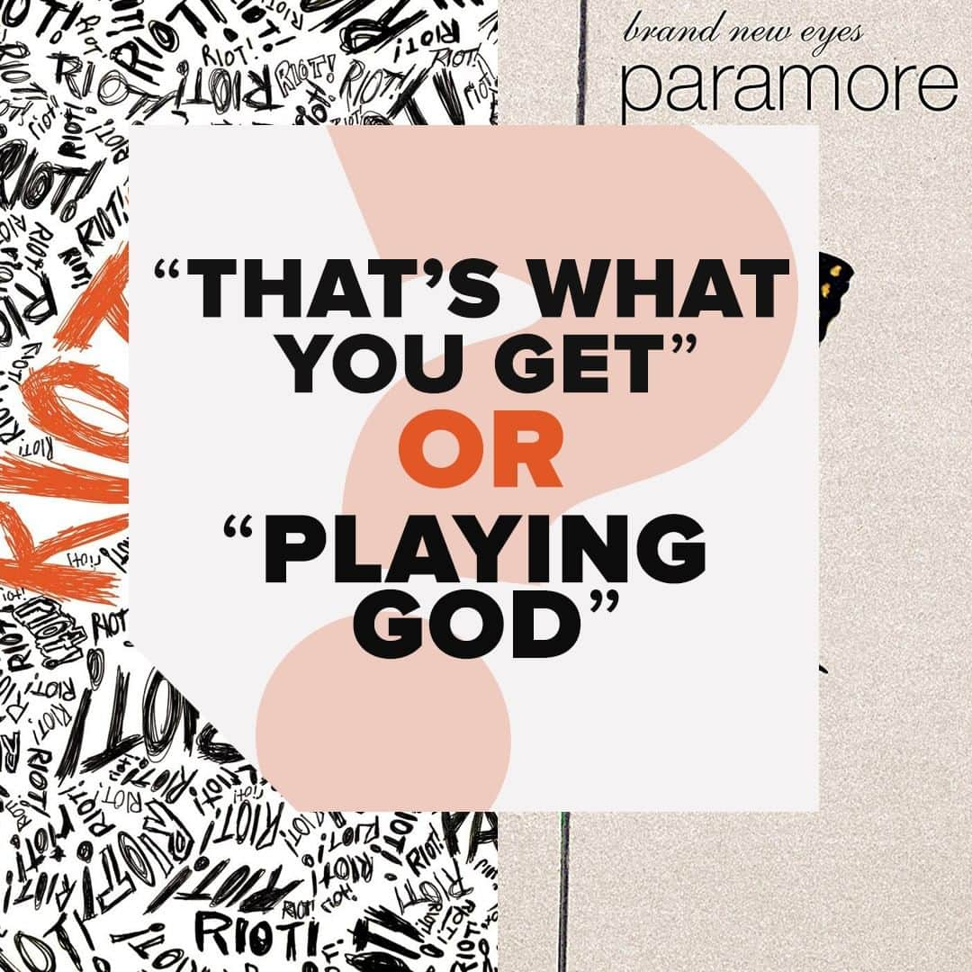 Alternative Pressさんのインスタグラム写真 - (Alternative PressInstagram)「What classic @paramore are you? 🤔⠀ .⠀ .⠀ .⠀ #paramore #riot #brandneweyes #thatswhatyouget #playinggod」6月15日 11時01分 - altpress