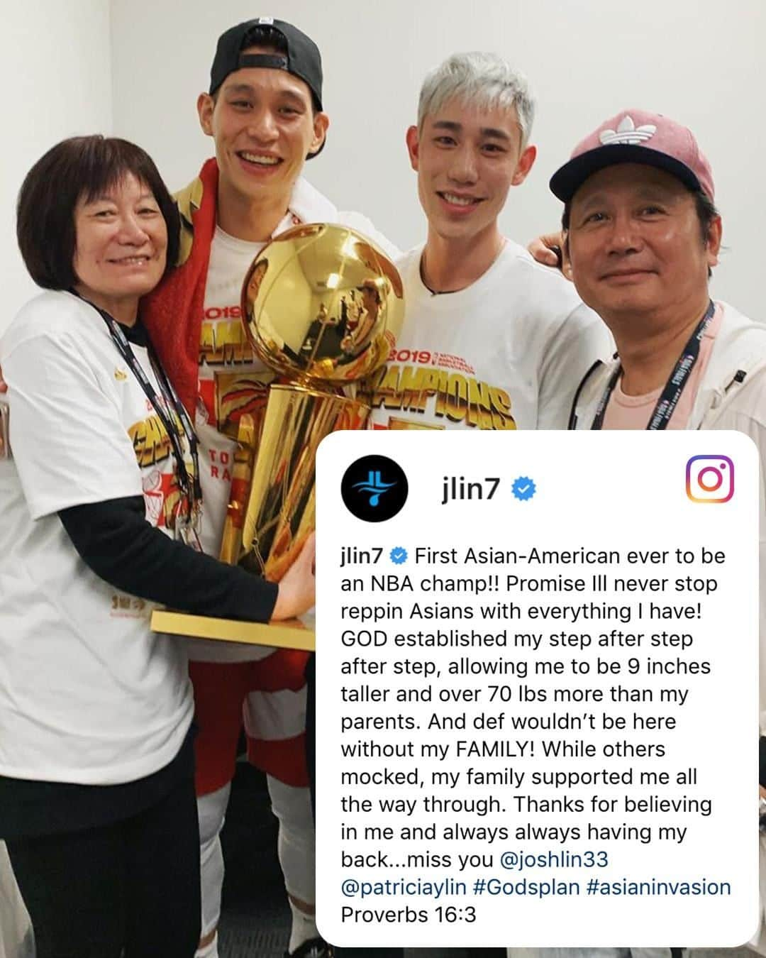 スポーツセンターさんのインスタグラム写真 - (スポーツセンターInstagram)「What a journey for @JLin7 🙌」6月15日 11時26分 - sportscenter