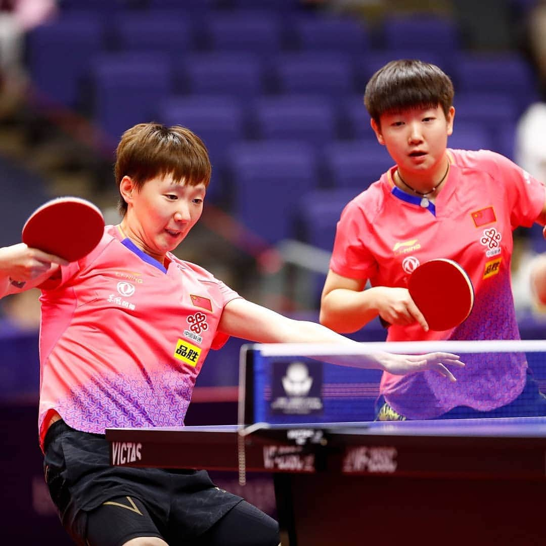 ITTF Worldさんのインスタグラム写真 - (ITTF WorldInstagram)「And we have the Finalist of the #ITTFWorldTour #2019JapanOpen 🇯🇵🏓 Women's Doubles Event . Who will walk away as champions? 🤔」6月15日 11時54分 - wtt