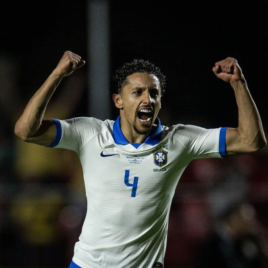 マルコス・アオアス・コレアのインスタグラム：「🇧🇷 Brasil 3x0 Bolívia 🇧🇴 Começando a competição com o pé direito, vamo que vamo rapaziada, que é apenas o começo! Obrigado a todos que torceram e vibraram junto com a seleção. 👏🏽 #CopaAmerica」