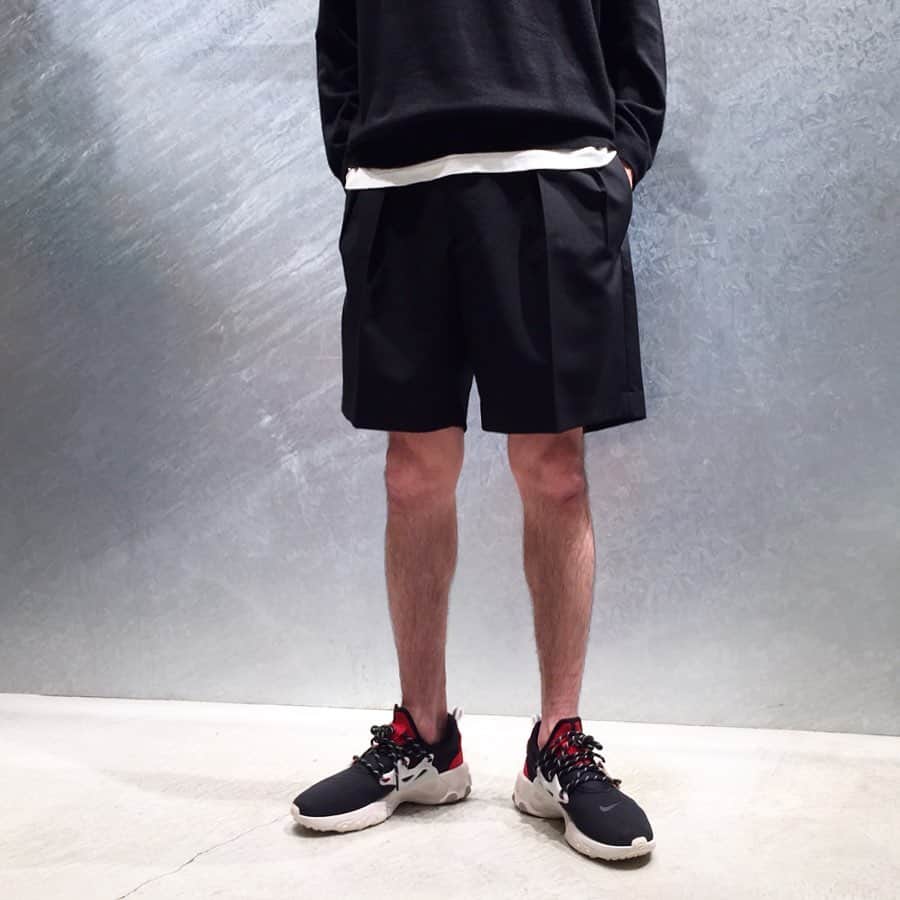 H BEAUTY&YOUTHさんのインスタグラム写真 - (H BEAUTY&YOUTHInstagram)「＜H BEAUTY&YOUTH＞ wool mohair linear 2pleats shorts ¥20,000-(+tax) ＜NIKE＞ REACT PREST for men and women ¥13,000-(+tax)  #H_beautyandyouth @h_beautyandyouth  #BEAUTYANDYOUTH #Unitedarrows #NIKE #reactpresto」6月15日 12時39分 - h_beautyandyouth