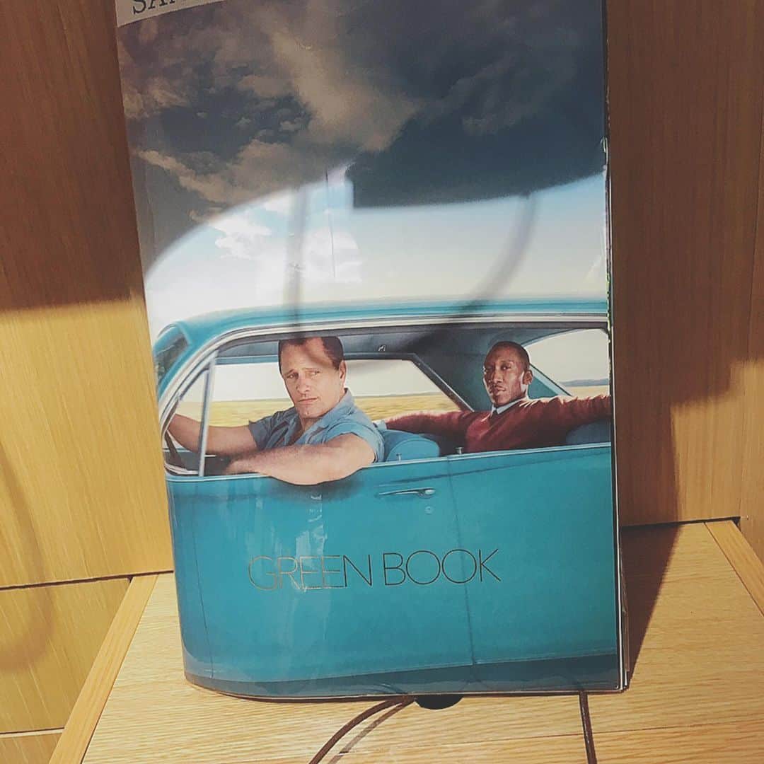 樋口和真のインスタグラム：「ぐっどむーびー #greenbook  #movie」