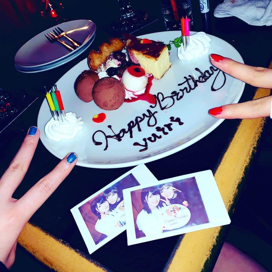 岡田奈々さんのインスタグラム写真 - (岡田奈々Instagram)「🧛‍♀️🎂💀⚰️🍎 #ヴァンパイアカフェ #村山彩希  #HappyBirthday 何度祝っても幸せね 〜 🥰」6月15日 23時02分 - okada7_akb48_stu48