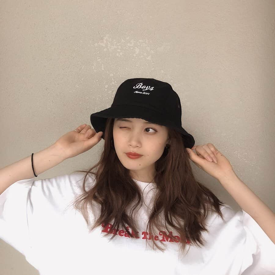 遊馬萌弥さんのインスタグラム写真 - (遊馬萌弥Instagram)「・ bucket hat @thebackofboys_official  @heita_low  cuuuuuute!!!❤︎ 너무 귀여워~~~❤︎❤︎ #thebackofboys #tbob  #buckethat #dailylook  #데일리룩」6月15日 23時02分 - meiya_yuma