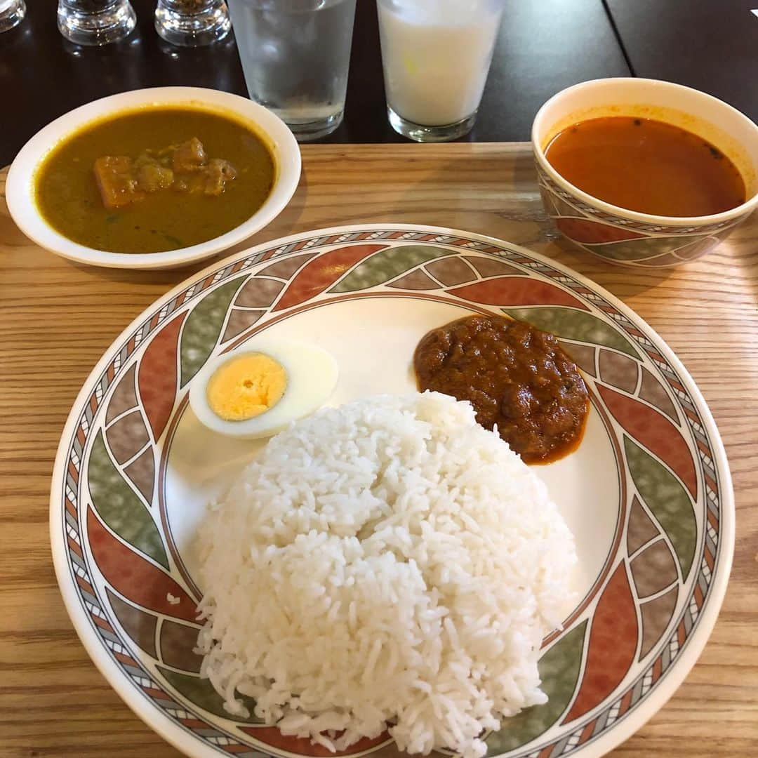 佐藤竜雄さんのインスタグラム写真 - (佐藤竜雄Instagram)「雨の中をトルカリ高円寺さんにて。虎ならぬクマな配膳。 #トルカリ高円寺店 #バングラデシュ #マッシュが辛いよ #土日限定 #大一市場 #豆くじら #間借りカレー #curry #spicy #foodstagram」6月15日 14時35分 - seitenhyohyo