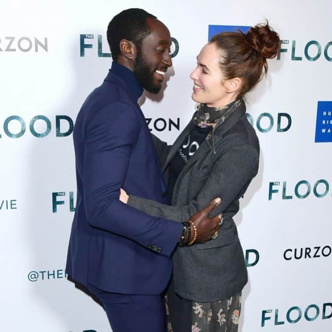 レナ・ヘディのインスタグラム：「I ❤️ this human. It took all I had as an actor not to show love for Haile  @ivannojeremiah_ and his story, Ivanno’s performance is mercurial and full of pounding light. @thefloodmovie opens in the UK on @curzoncinemas 21st of June. Go see, and shower this man with ❤️⭐️⭐️⭐️⭐️⭐️⭐️❤️」