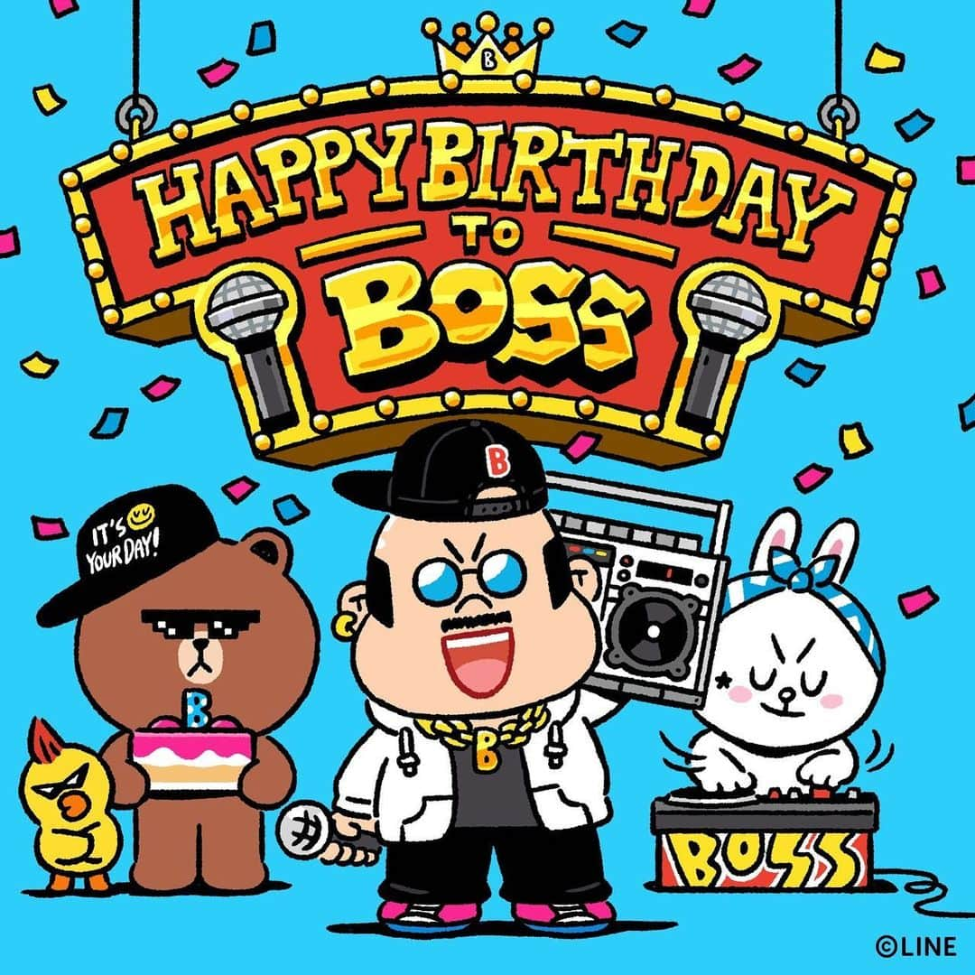 LINE FRIENDSさんのインスタグラム写真 - (LINE FRIENDSInstagram)「🎉Happy #BOSS day!🎂 Everything’s under control! ​ #BROWN #CONY #SALLY #LINEFRIENDS」6月15日 14時59分 - linefriends