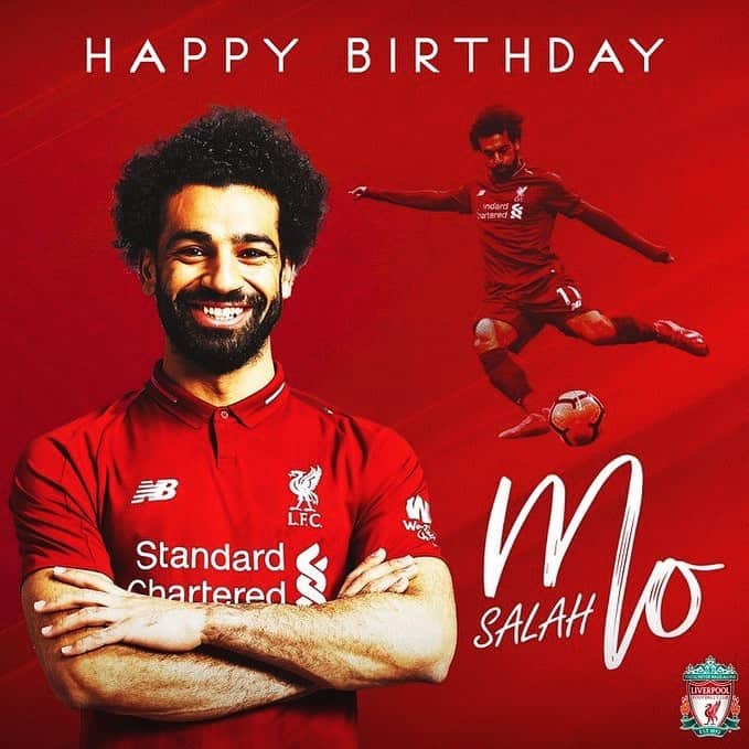 リヴァプールFCさんのインスタグラム写真 - (リヴァプールFCInstagram)「Happy birthday, @mosalah 🥳👑🇪🇬 Leave your wishes for the king below! #LFC #Liverpool #LiverpoolFC #MoSalah」6月15日 16時14分 - liverpoolfc