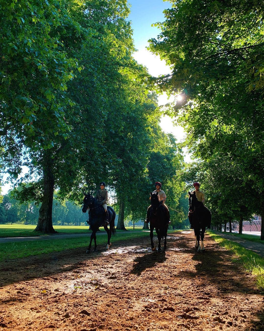 @LONDON | TAG #THISISLONDONさんのインスタグラム写真 - (@LONDON | TAG #THISISLONDONInstagram)「@MrLondon in #HydePark early this morning. What a difference a day makes! ☀️ Had to get up early and go for coffee. It’s a beautiful day! Quick cycle 🚲 through the park. @household_cavalry 🐎 clearly had the same idea! 🇬🇧❤️🇬🇧 // #thisislondon #londonparks #london #householdcavalry #britisharmy」6月15日 16時23分 - london