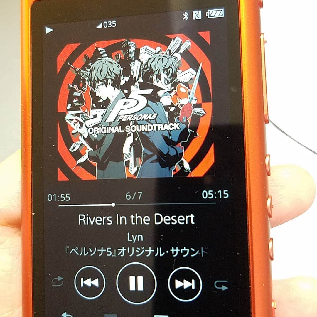 朱神宝のインスタグラム：「あまりに好きすぎてサントラ買った🎵 #ペルソナ5 #BGM」