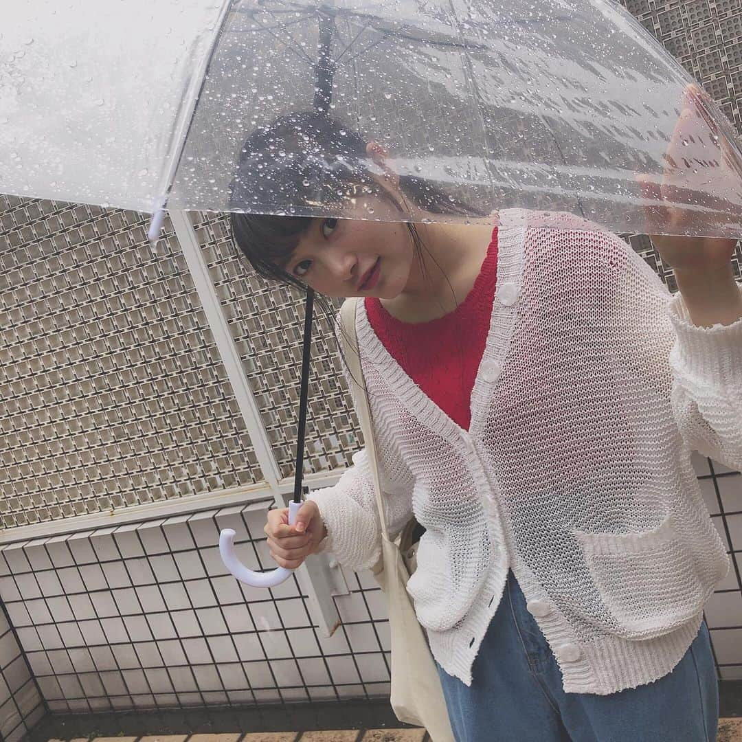 福田愛依さんのインスタグラム写真 - (福田愛依Instagram)「梅雨！雨！！！！！☺︎ やめーーーーーーーーーーー！  #梅雨 #雨 #しとしと #ザーザー #パラパラ  #晴れ女」6月15日 18時56分 - meii_cheer