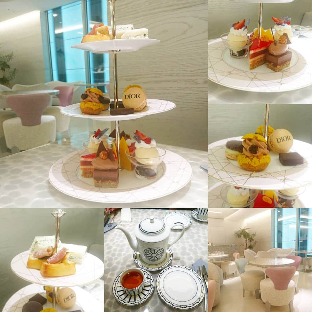 五十嵐一誠さんのインスタグラム写真 - (五十嵐一誠Instagram)「Dior Cafe  afternoontea  高いけど ２名分の紅茶(種類を変えてもOK)が飲み放題ですからね さらに時間無制限だから 何時間でもいれば安いかもです 女性同士ならいれますよね (僕は１時間が限界かな)  #diorcafe#ginzasix #dior#afternoontea #tea #ディオールカフェ#ピエールエルメ #アフタヌーンティー#マカロン#ジェラート #チョコレート#サンドイッチ#アイスクリーム #シュークリーム#紅茶#アールグレー #ディオール#カフェ#女子会」6月15日 19時24分 - superdentist5