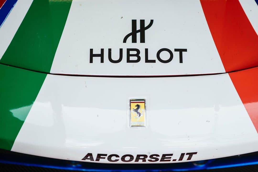 ウブロさんのインスタグラム写真 - (ウブロInstagram)「Hublot and Ferrari, a partnership of excellence. Racing with Ferrari at France's most famous endurance race with @afcorse_official. #HublotFerrari」6月15日 19時37分 - hublot