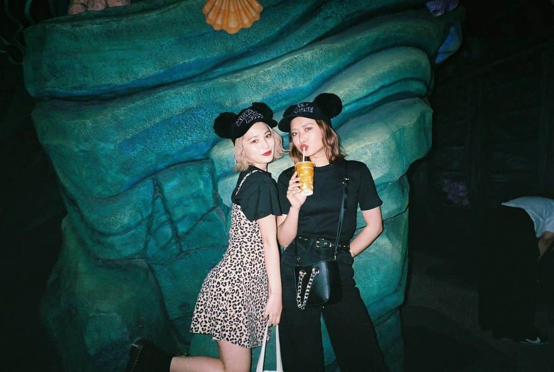 浪花ほのかのインスタグラム：「、 、 、  #Disneysee の写真投稿多くなりそう👀👀」