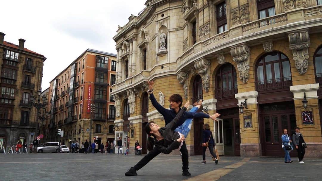 のインスタグラム：「動画はご覧いただけましたか？😊 . . . #ballet #balletdancer #art #artist #theatre #バレエ #芸術 #スペイン🇪🇸 #spain #bilbao」