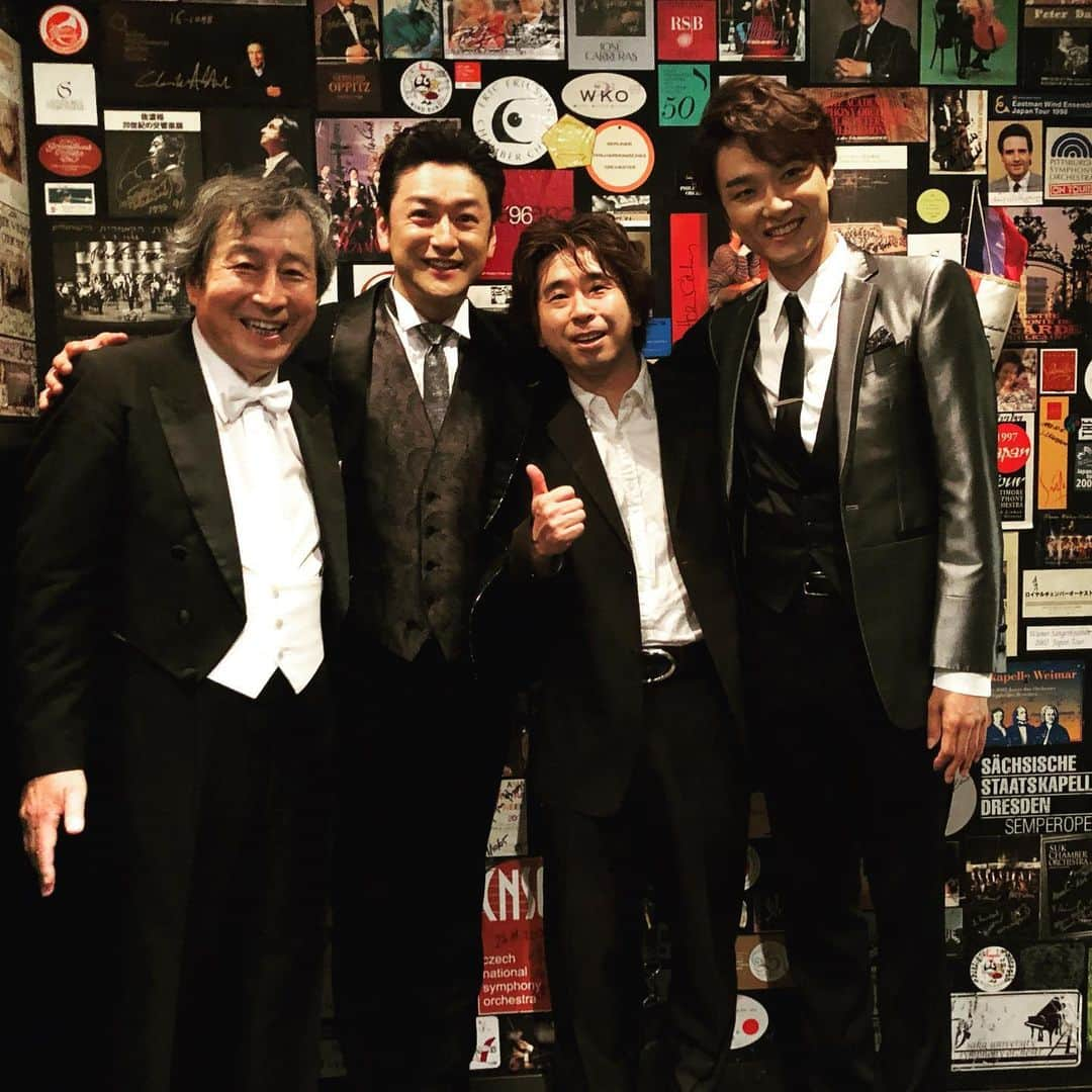 石丸幹二さんのインスタグラム写真 - (石丸幹二Instagram)「# オーケストラコンサート2019 無事終了しました 大阪のお客様の熱い拍手に乗せられましタァ！  #円光寺雅彦 さん #井上芳雄 さん #萱谷亮一  さん #吉田次郎 さん #中島剛 さん」6月15日 20時40分 - team_kanji_ishimaru