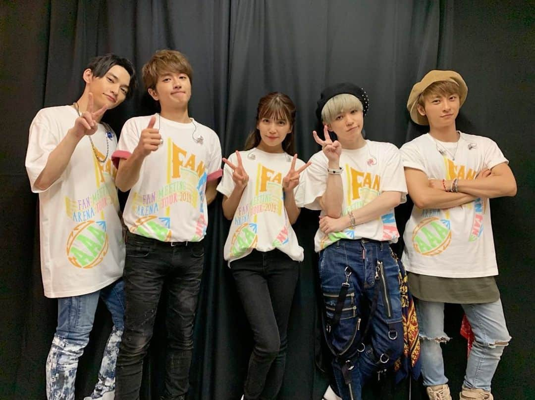 與真司郎さんのインスタグラム写真 - (與真司郎Instagram)「AAA FAN MEETING ARENA TOUR〜FAN FUN FAN〜セキスイハイムスーパーアリーナ2公演ありがとうございました✨✨✨ #AAA #FFF #AAADOMETOUR2019決定」6月15日 21時28分 - shinjiroatae1126