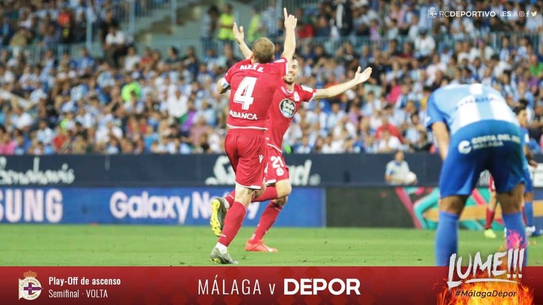 デポルティーボ・ラ・コルーニャさんのインスタグラム写真 - (デポルティーボ・ラ・コルーニャInstagram)「📺 Resumen #MálagaDépor | Ya puedes verlo en rcdeportivo.es 🔥 🔥 🔥 #LUME 🔥 🔥 🔥!」6月16日 7時29分 - rcdeportivo