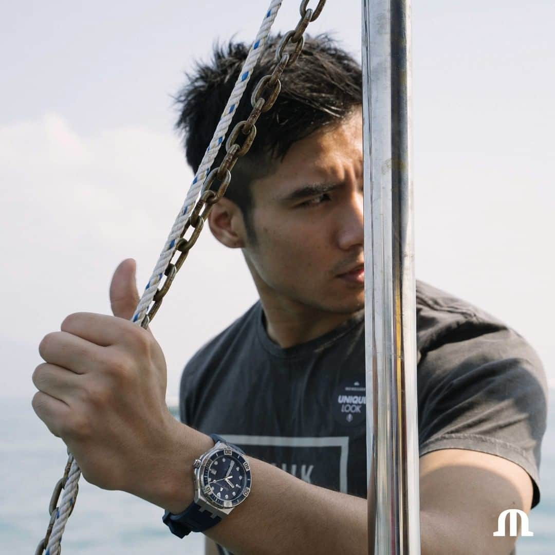 モーリスラクロアさんのインスタグラム写真 - (モーリスラクロアInstagram)「It's never too late to make your life an adventure.  Start now with the #AIKON Venturer 43mm.  #BeYourAikon #YourTimeIsNow  Thank you @hommesthailand for sharing. Don't forget to use the hashtag #MLpickoftheweek to be featured on our feed !  #Watch #Reloj #LuxuryWatch #Swisswatch #HauteHorlogerie #Swisswatchmaking #Watchmaking #Wotd #Watchesofinstagram #Watchfam #Watchlife #Swissmade #Whatsonmywrist #Watchoftheday #Watchaddict #Dailywatches #instawatchdaily #instawatches #Wiwt #Womw」6月16日 0時50分 - mauricelacroix