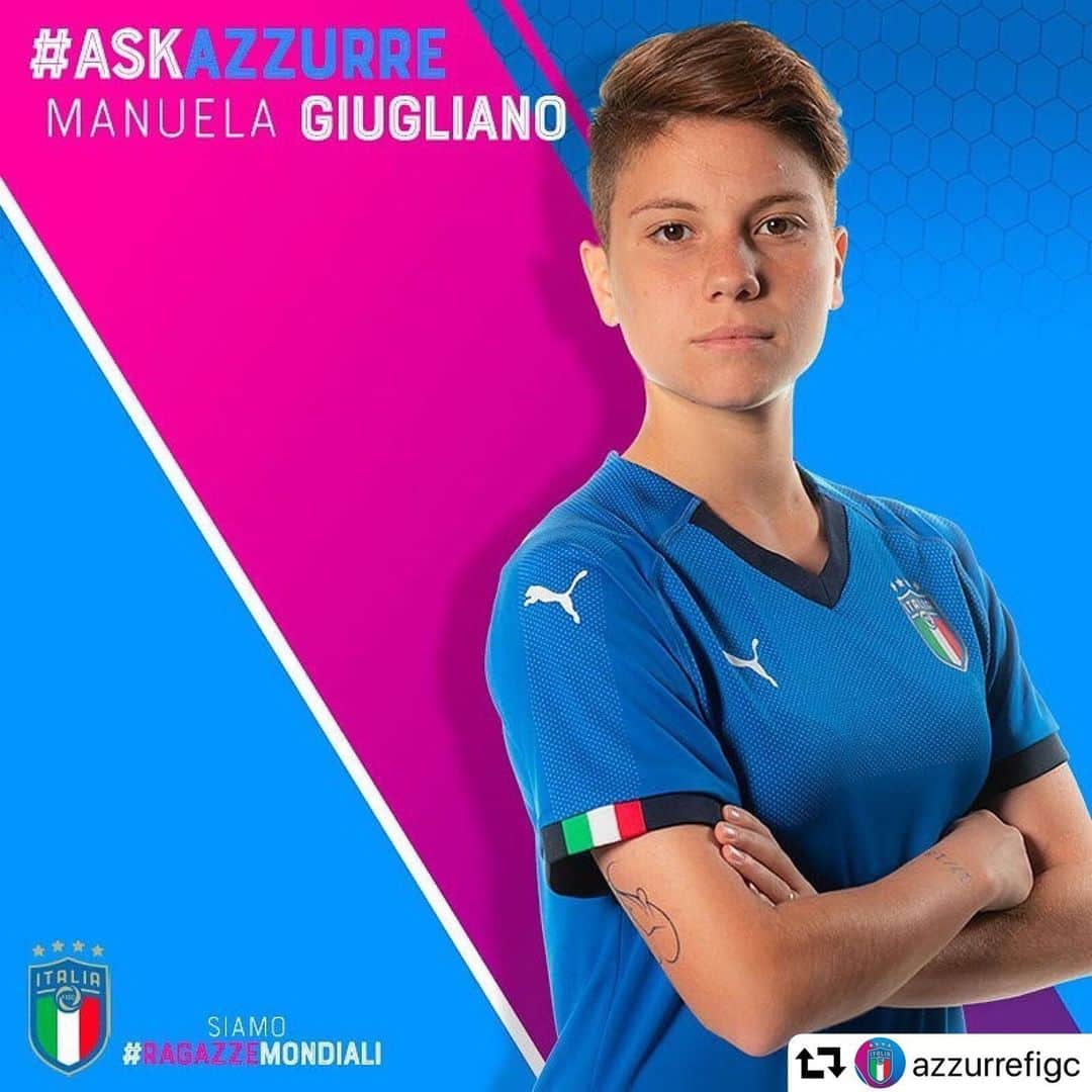 サッカーイタリア代表さんのインスタグラム写真 - (サッカーイタリア代表Instagram)「#repost @azzurrefigc ・・・ Vuoi fare una domanda a Manuela #Giugliano? Usa l'hashtag #AskAzzurre! 🇮🇹 @manuela_giugliano  Hai tempo fino alle 12.00 di domani! Manuela risponderà in una clip video 🎥  #Azzurre #RagazzeMondiali #FIFAWWC #WWC19」6月16日 2時11分 - azzurri