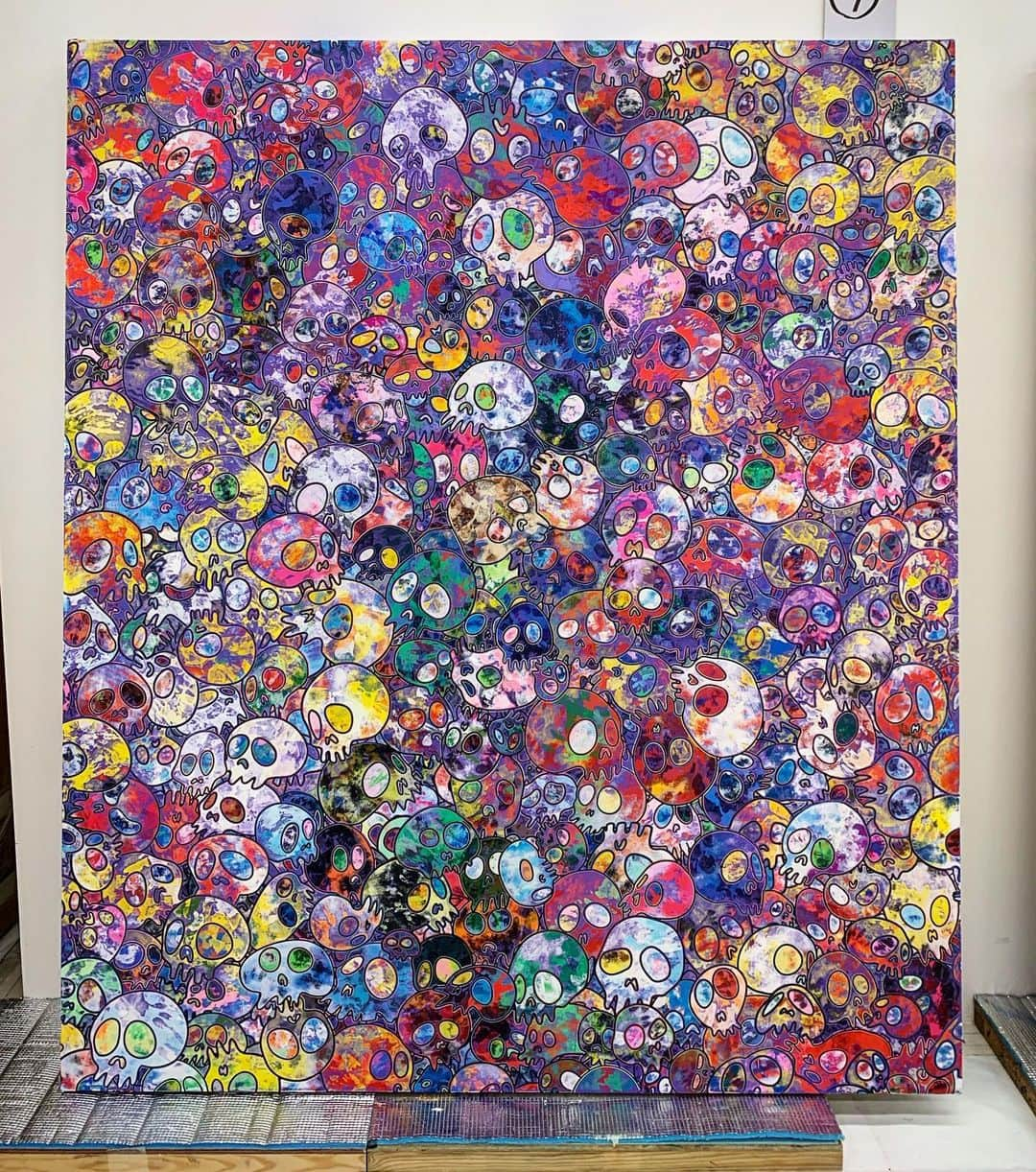 村上隆さんのインスタグラム写真 - (村上隆Instagram)「Blue  Red  Purple」6月16日 2時15分 - takashipom