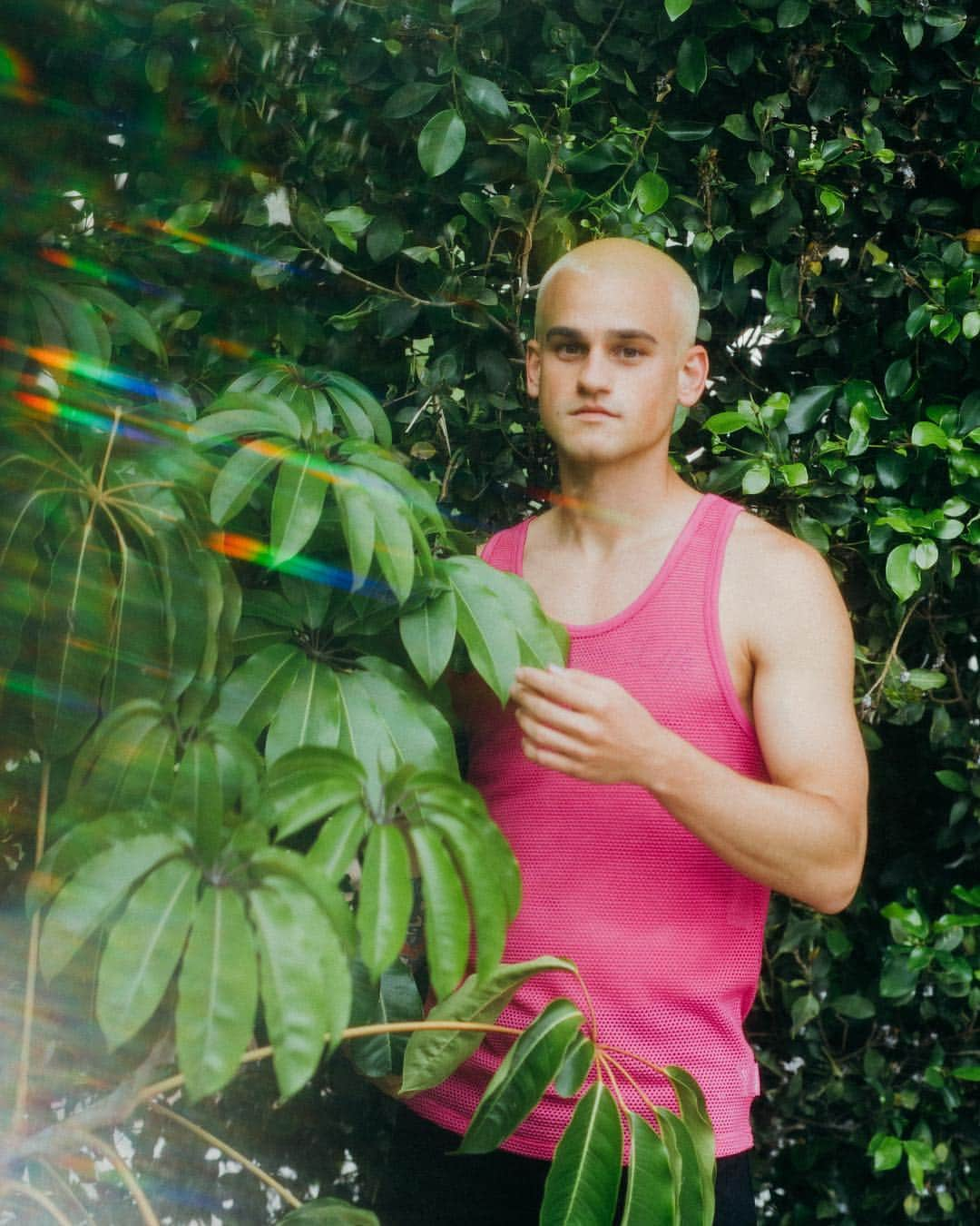 Calvin Kleinさんのインスタグラム写真 - (Calvin KleinInstagram)「Style your #Pride in #MYCALVINS, like @everettwilliams — featuring our body mesh tank top from the Pride Capsule collection. 📸: @hunterabrams via @bfa. ⠀⠀⠀⠀⠀⠀⠀⠀ #PROUDINMYCALVINS」6月16日 2時58分 - calvinklein