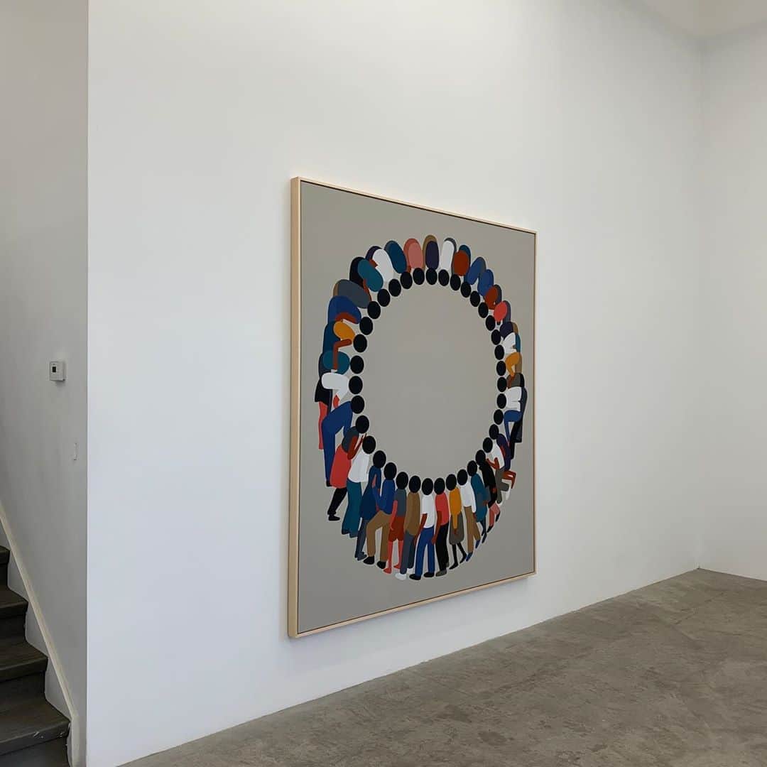 ジェフ・マクフェトリッジのインスタグラム：「@coopercole Toronto... new paintings... link in bio」