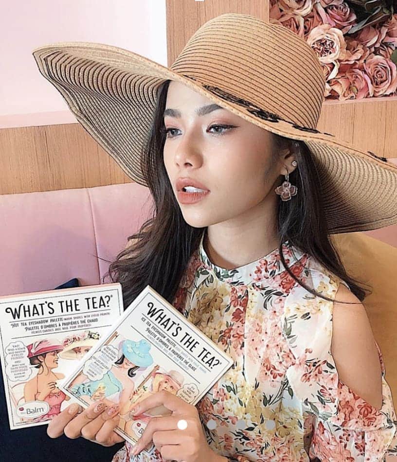 the Balmさんのインスタグラム写真 - (the BalmInstagram)「@ae_bong looks gorgeous and ready to spill the Tea with our What's the Tea palettes.🌷 #theBalm #theBalmers」6月16日 9時07分 - thebalm