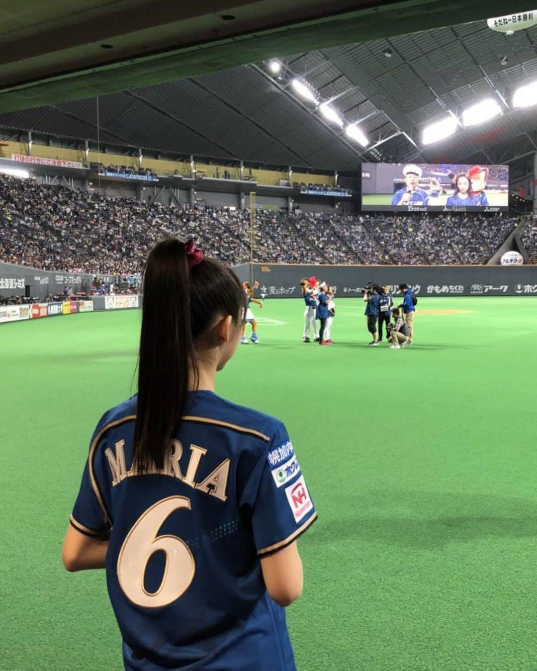 牧野真莉愛さんのインスタグラム写真 - (牧野真莉愛Instagram)「♡ ♡ ⚾️ファイターズオフィシャルマガジン『FORTE』2019年7月号⚾️ 6月15日発売✨ ♡ ⚾️『FIGHTERS THE MOVIE ～Challenge with Dream～』Blu-ray版・DVD版⚾️ 発売中✨ ♡ ♡  #北海道日本ハムファイターズ #中田翔 選手❤ #gaorasports #HBCラジオ #lovefighters #飛び出せ新時代 #fightersgoods #FORTE 2019年3月号･5月号はこちら🎀 #限定ブックレット に#モーニング娘19#牧野真莉愛 #morningmusume19」6月16日 9時07分 - maria_makino.official