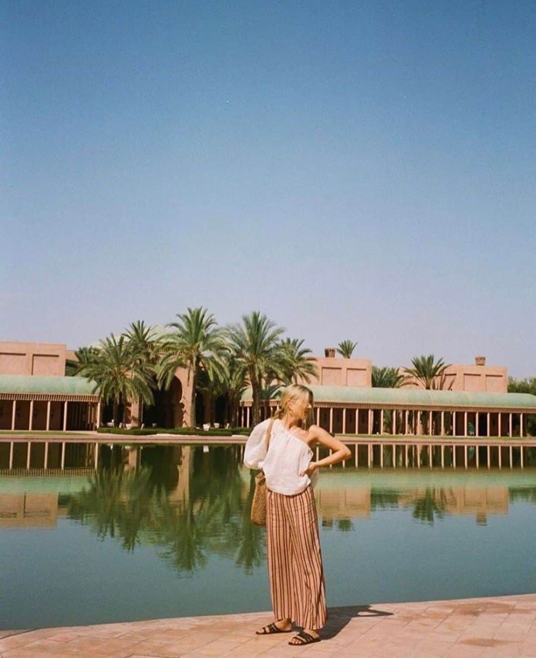 Anthropologieさんのインスタグラム写真 - (AnthropologieInstagram)「Congrats, Gabrielle Wide-Legs, you're our favorite travel companion 🌴 Photo via @lucywilliams02 (link in profile to shop)」6月16日 4時01分 - anthropologie