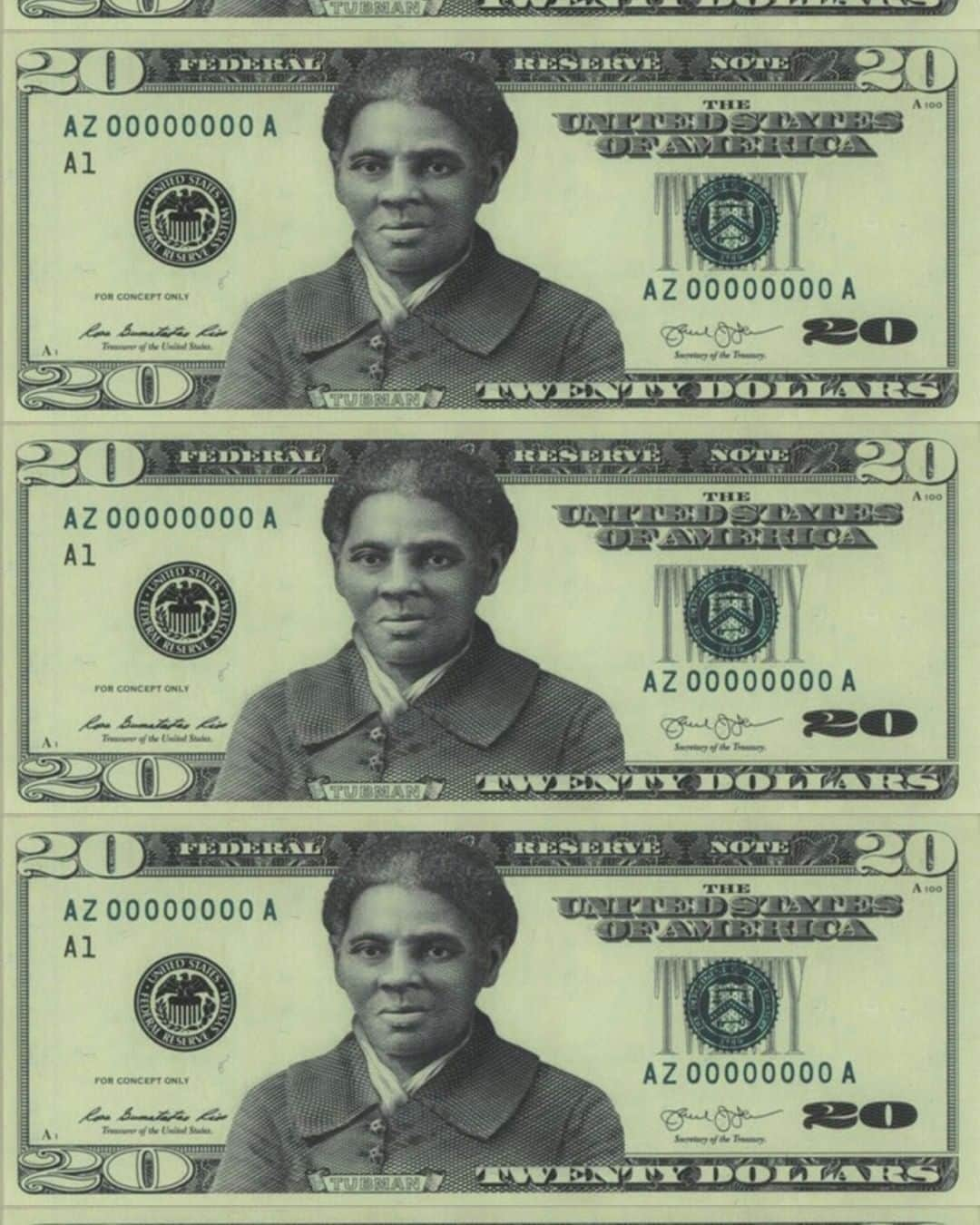 HYPEBEASTさんのインスタグラム写真 - (HYPEBEASTInstagram)「Weeks after the United States Treasury’s announcement to postpone the release of the $20 USD bill featuring American abolitionist Harriet Tubman, the initial design for the currency has leaked, as obtained by the @nytimes. - “Counterfeiting issues” have purportedly led the government to consider a new design for the impending money. The discussion of whether to change the look of Tubman’s $20 USD bill will not happen until 2026, pushing its potential printing until 2028. Photo: @nytimes」6月16日 4時16分 - hypebeast