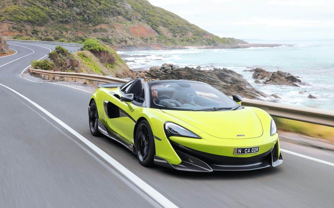 McLaren Automotiveさんのインスタグラム写真 - (McLaren AutomotiveInstagram)「The McLaren #600LT Spider made its debut in Australia on one of the most iconic roads in the world. The Great Ocean road, perfect for an open-top adventure.」6月16日 5時02分 - mclarenauto