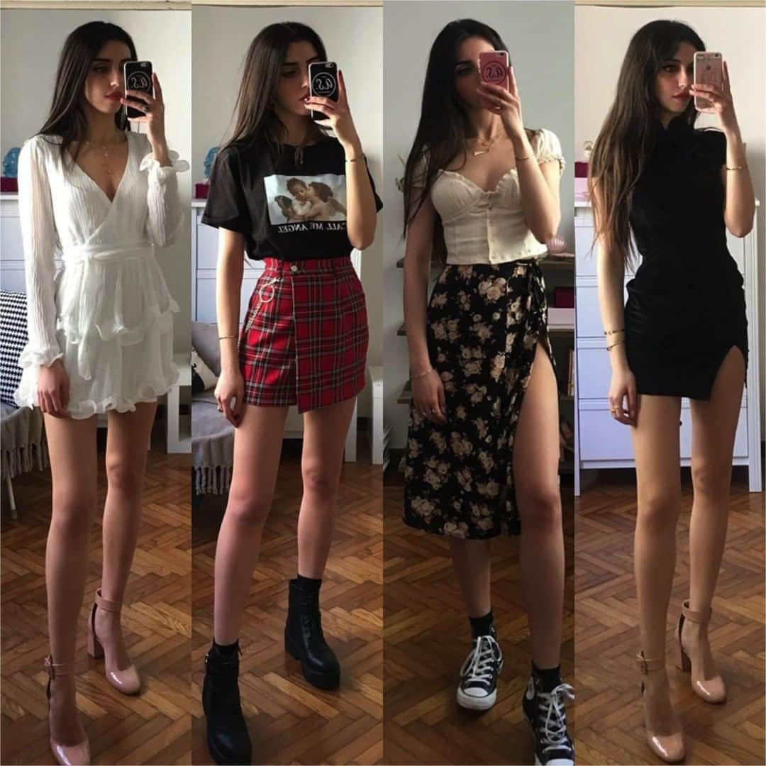 Angel™さんのインスタグラム写真 - (Angel™Instagram)「Which look would you add to your shopping list? credit @mari_malibu 🎁 Where to Buy these items? 👉🏻 link in my Bio or dress-as.com 👈🏻 (Brands are tagged) . #americanstyle #ootd #outfit #dress #skirt #blackdress #shoppingonline 😍😍😍😍」6月16日 6時20分 - americanstyle