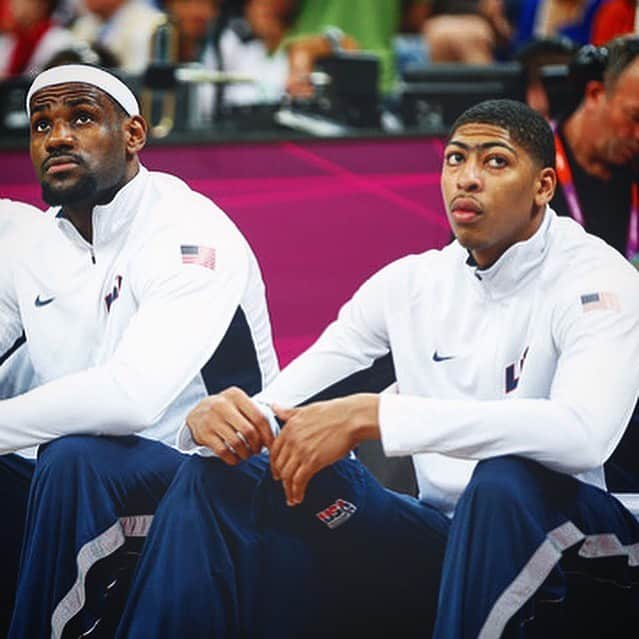 FIBAさんのインスタグラム写真 - (FIBAInstagram)「LeBron and AD in 2012 🇺🇸」6月16日 17時18分 - fiba