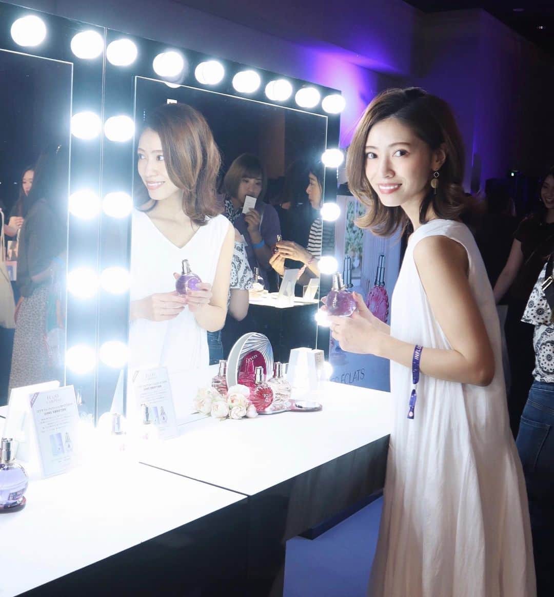 のインスタグラム：「* * LA発のビューティイベント @beautycon にお伺いしてきました💄✨ * 世界のビューティトレンドに触れることが出来る、参加型のイベント。 大好きなcelvokeやモロッカンオイルを始め、パフュームやヘアケア製品まで色んな商品を試してきました😊 * ヘアアレンジやメイクをしてもらえるブース、イベントスペースなどコスメ好きにはたまらない空間でしたよ〜❣️ * * #beautycontokyo#beautycon#pr#beauty#cosmetics#celvoke#headlight#vocest#LANVIN#美容#ビューティコン#メイク#コスメ#ナンバースリー#トレニージョ#パフュルナ#モロッカンオイル#渋谷」