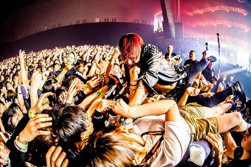 Terufumi Tamanoさんのインスタグラム写真 - (Terufumi TamanoInstagram)「SATANIC CARNIVAL 2019  photo by @cazrowaoki」6月16日 12時34分 - terucrossfaith