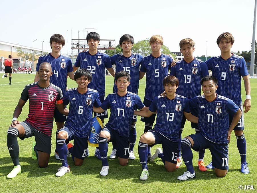 日本サッカー協会さんのインスタグラム写真 - (日本サッカー協会Instagram)「【📸Match Photos】U-22日本代表は15日(土)、第47回トゥーロン国際大会2019の決勝でU-22ブラジル代表と対戦し、1-1で90分間を終えた中でPK戦の末に惜しくも敗れ、今大会は準優勝で幕を閉じました。 ・ GK 1 #オビパウエルオビンナ (Cap.) DF 5 #大南拓磨 DF 15 #岡崎慎 DF 22 #田中駿汰 MF 4 #田中碧 MF 6 #長沼洋一 MF 17 #高宇洋 MF 19 #舩木翔 → HT 14 #相馬勇紀 FW 9 #小川航基 → 81' 10 #神谷優太 FW 11 #旗手怜央 FW 13 #岩崎悠人 → 66' 8 #三笘薫 ・ #daihyo #jfa」6月16日 14時36分 - japanfootballassociation