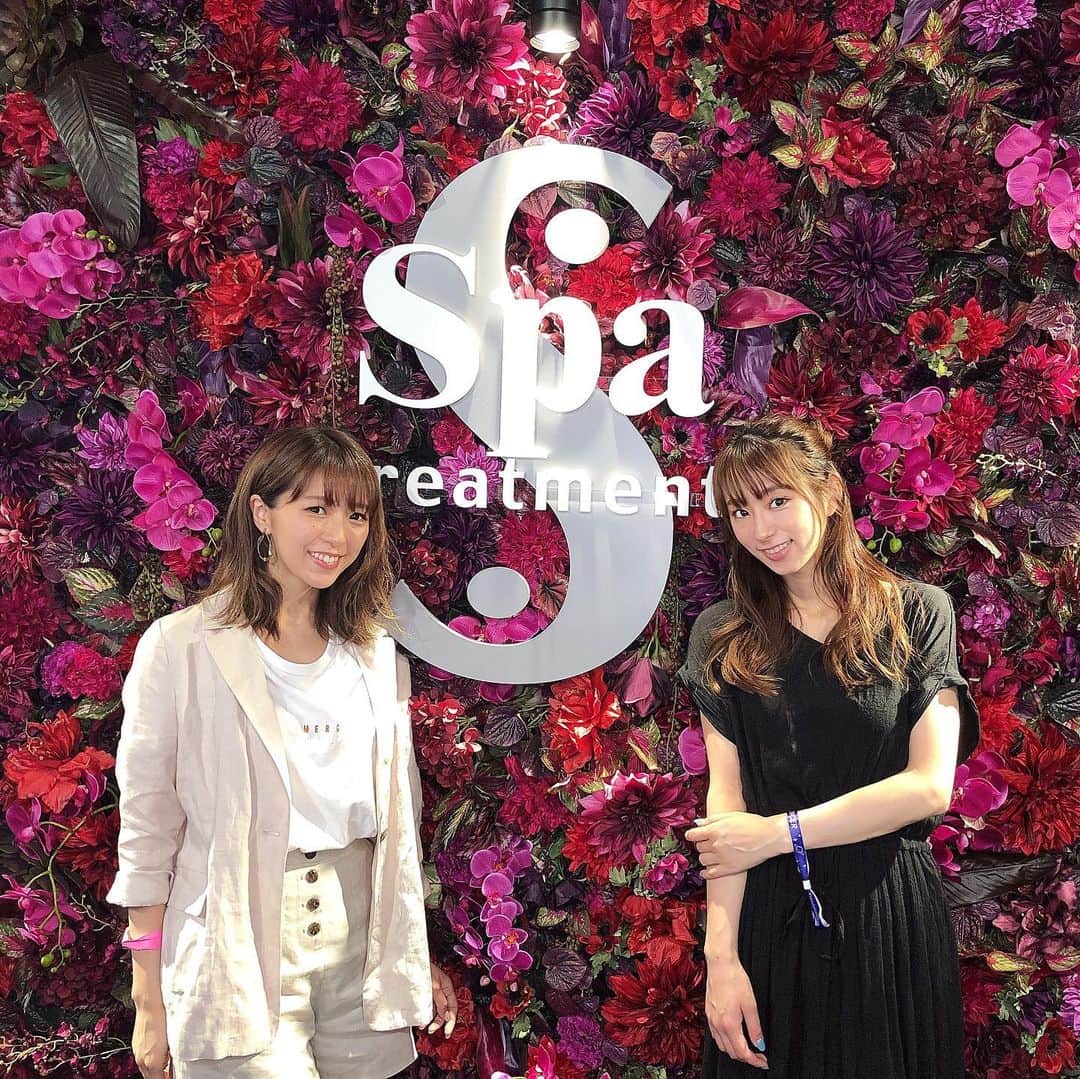 林弓束さんのインスタグラム写真 - (林弓束Instagram)「#beautycontokyo 遊びに来たよ❤️ #spatreatment #スパトリートメント」6月16日 15時32分 - hayashiyuzuka