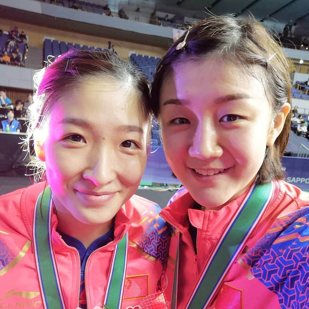 ITTF Worldさんのインスタグラム写真 - (ITTF WorldInstagram)「#Congratulations to our Doubles Champions at the #ITTFWorldTour #2019JapanOpen 🇯🇵🏓 . 2 more exciting finals to go! 💪🏻💪🏻 tv.ittf.com got you covered 😉」6月16日 15時44分 - wtt