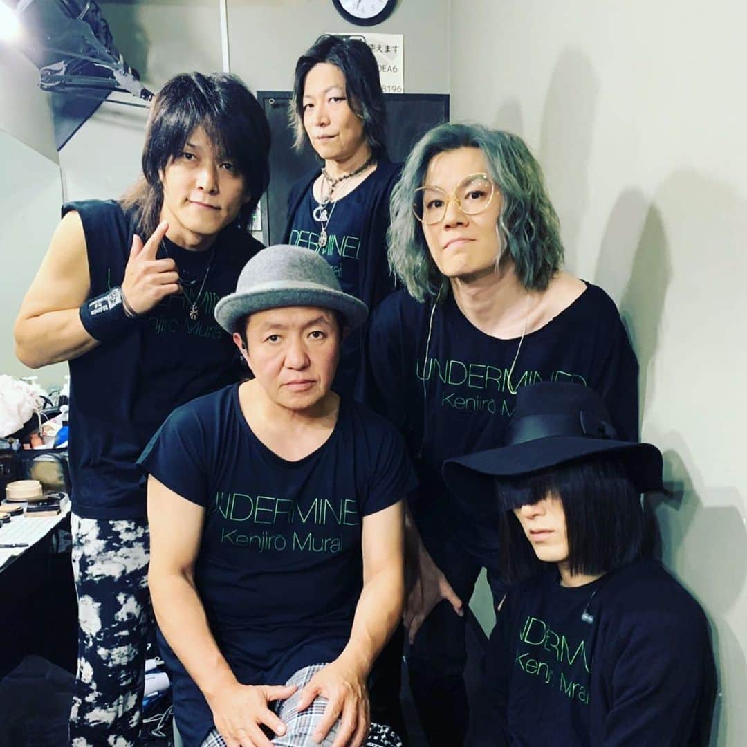 Kyrieのインスタグラム：「UNDERMINED II、有難うございました。  凄いやり甲斐のある曲ばかりで大変ながらも、素晴らしいプレイヤーの皆様のお陰でとても楽しく演奏させて頂きました。  また9/15、GOATBEDさんとのライブに参加させて頂きます。」