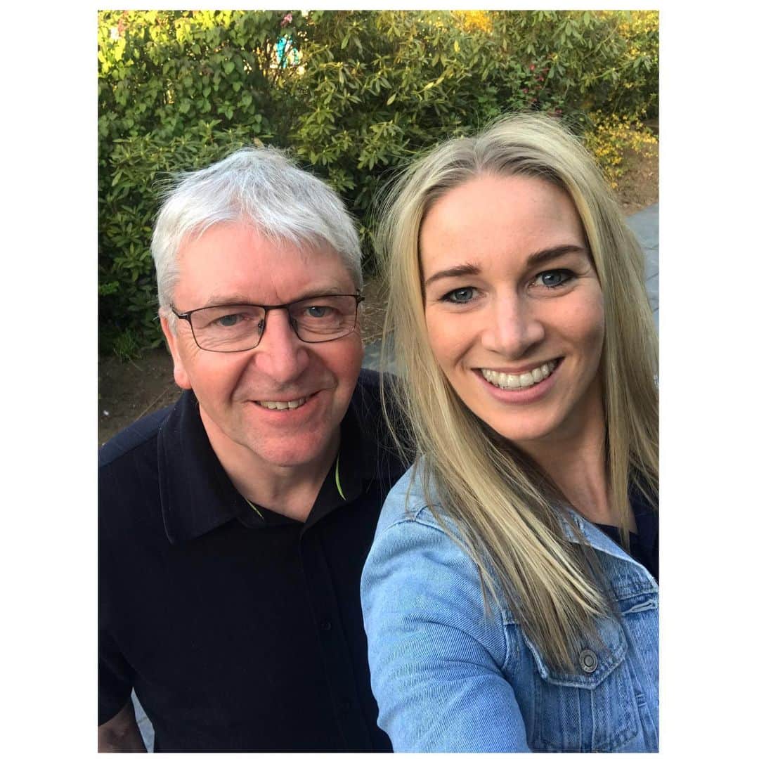 ジェンマ・ボナーのインスタグラム：「Always supporting me no matter what ... ⠀⠀⠀⠀⠀⠀⠀⠀⠀ Happy Father’s Day, Dad! Love You ❤️」